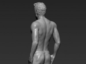 tyler durden brad pitt fight club for full color 3d printing Modelo de Impressão 3D