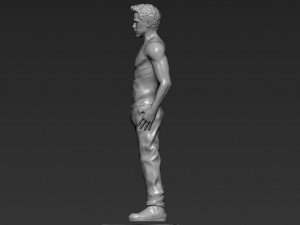 tyler durden brad pitt fight club for full color 3d printing Modelo de Impressão 3D