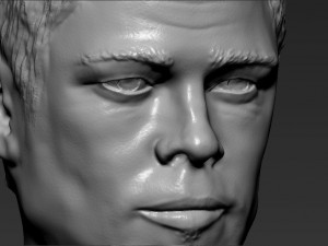 tyler durden brad pitt fight club for full color 3d printing Modelo de Impressão 3D