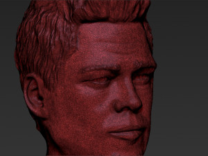 tyler durden brad pitt fight club for full color 3d printing Modelo de Impressão 3D