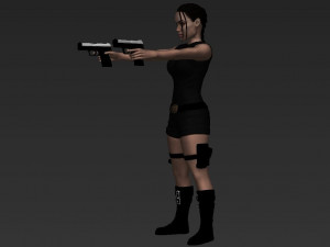 lara croft tomb raider jolie ready for full color 3d printing 3D Print Model