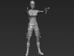 lara croft tomb raider jolie ready for full color 3d printing 3D Print Model
