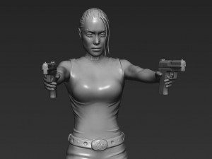 lara croft tomb raider jolie ready for full color 3d printing 3D Print Model