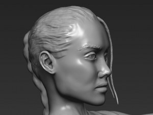 lara croft tomb raider jolie ready for full color 3d printing 3D Print Model