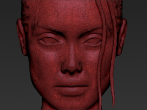 lara croft tomb raider jolie ready for full color 3d printing 3D Print Model