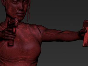 lara croft tomb raider jolie ready for full color 3d printing 3D Print Model
