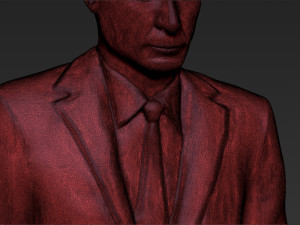 vladimir putin 3d printing ready stl obj Modelo de Impressão 3D