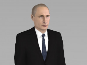 vladimir putin ready for full color 3d printing 3D प्रिंट मॉडल
