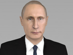 vladimir putin ready for full color 3d printing 3D प्रिंट मॉडल