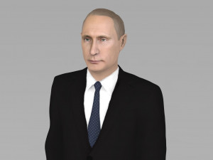 vladimir putin ready for full color 3d printing 3D प्रिंट मॉडल