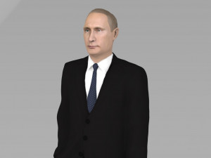 vladimir putin ready for full color 3d printing 3D प्रिंट मॉडल