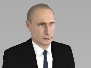 vladimir putin ready for full color 3d printing 3D प्रिंट मॉडल