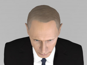 vladimir putin ready for full color 3d printing 3D प्रिंट मॉडल