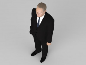 vladimir putin ready for full color 3d printing 3D प्रिंट मॉडल