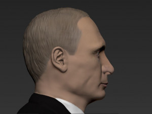 vladimir putin ready for full color 3d printing 3D प्रिंट मॉडल