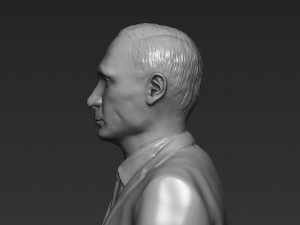 vladimir putin ready for full color 3d printing 3D प्रिंट मॉडल
