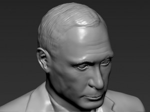 vladimir putin ready for full color 3d printing 3D प्रिंट मॉडल