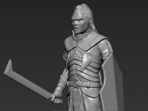 lurtz uruk-hai the lord of the rings 3d printing ready stl obj 3D Baskı Modeli