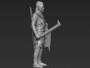 lurtz uruk-hai the lord of the rings 3d printing ready stl obj 3D Baskı Modeli