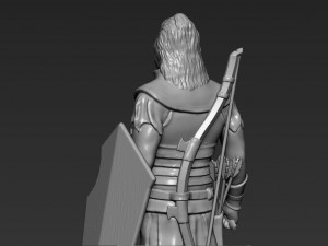 lurtz uruk-hai the lord of the rings 3d printing ready stl obj 3D Baskı Modeli
