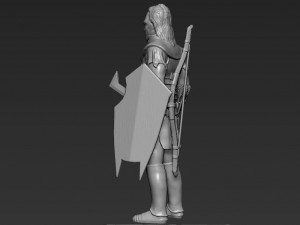 lurtz uruk-hai the lord of the rings 3d printing ready stl obj 3D Baskı Modeli