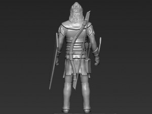 lurtz uruk-hai the lord of the rings 3d printing ready stl obj 3D Baskı Modeli