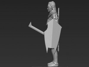 lurtz uruk-hai the lord of the rings 3d printing ready stl obj 3D Baskı Modeli