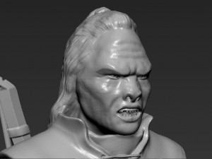 lurtz uruk-hai the lord of the rings 3d printing ready stl obj 3D Baskı Modeli