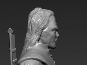lurtz uruk-hai the lord of the rings 3d printing ready stl obj 3D Baskı Modeli