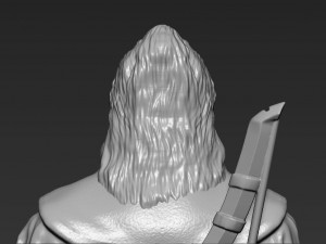 lurtz uruk-hai the lord of the rings 3d printing ready stl obj 3D Baskı Modeli
