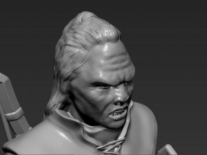 lurtz uruk-hai the lord of the rings 3d printing ready stl obj 3D Baskı Modeli