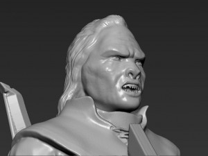 lurtz uruk-hai the lord of the rings 3d printing ready stl obj 3D Baskı Modeli