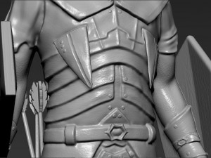 lurtz uruk-hai the lord of the rings 3d printing ready stl obj 3D Baskı Modeli