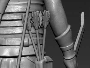 lurtz uruk-hai the lord of the rings 3d printing ready stl obj 3D Baskı Modeli