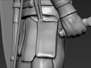 lurtz uruk-hai the lord of the rings 3d printing ready stl obj 3D Baskı Modeli