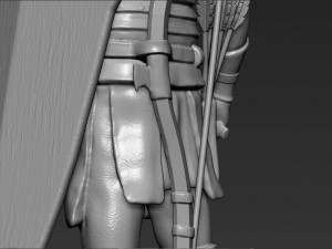 lurtz uruk-hai the lord of the rings 3d printing ready stl obj 3D Baskı Modeli