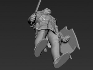 lurtz uruk-hai the lord of the rings 3d printing ready stl obj 3D Baskı Modeli
