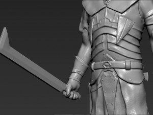 lurtz uruk-hai the lord of the rings 3d printing ready stl obj 3D Baskı Modeli