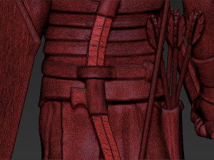 lurtz uruk-hai the lord of the rings 3d printing ready stl obj 3D Baskı Modeli