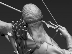legolas the lord of the rings 3d printing ready stl obj Modello di stampa 3D