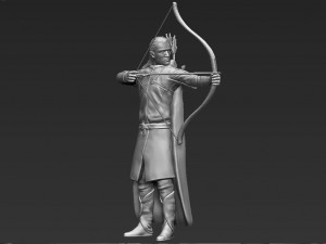 legolas the lord of the rings 3d printing ready stl obj Modello di stampa 3D