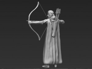 legolas the lord of the rings 3d printing ready stl obj Modello di stampa 3D