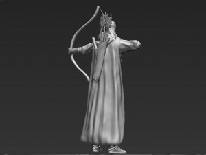 legolas the lord of the rings 3d printing ready stl obj Modello di stampa 3D