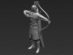 legolas the lord of the rings 3d printing ready stl obj Modello di stampa 3D