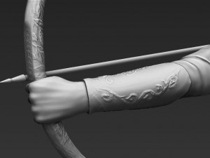 legolas the lord of the rings 3d printing ready stl obj Modello di stampa 3D
