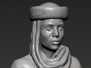 emirates airline stewardess 3d printing ready stl obj 3D-printmodel
