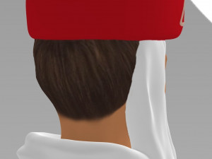 emirates airline stewardess ready for full color 3d printing Modelo de impresión 3D
