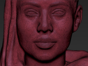 emirates airline stewardess ready for full color 3d printing Modelo de impresión 3D