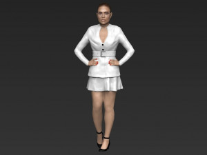 jennifer lopez ready for full color 3d printing 3Dプリントモデル