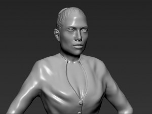 jennifer lopez ready for full color 3d printing 3Dプリントモデル